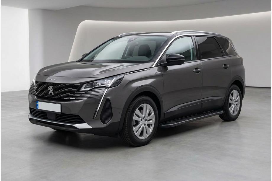 Peugeot 5008 2016–2023 Stranske stopnice Bosphorus Black (2 kosa, aluminij) Image