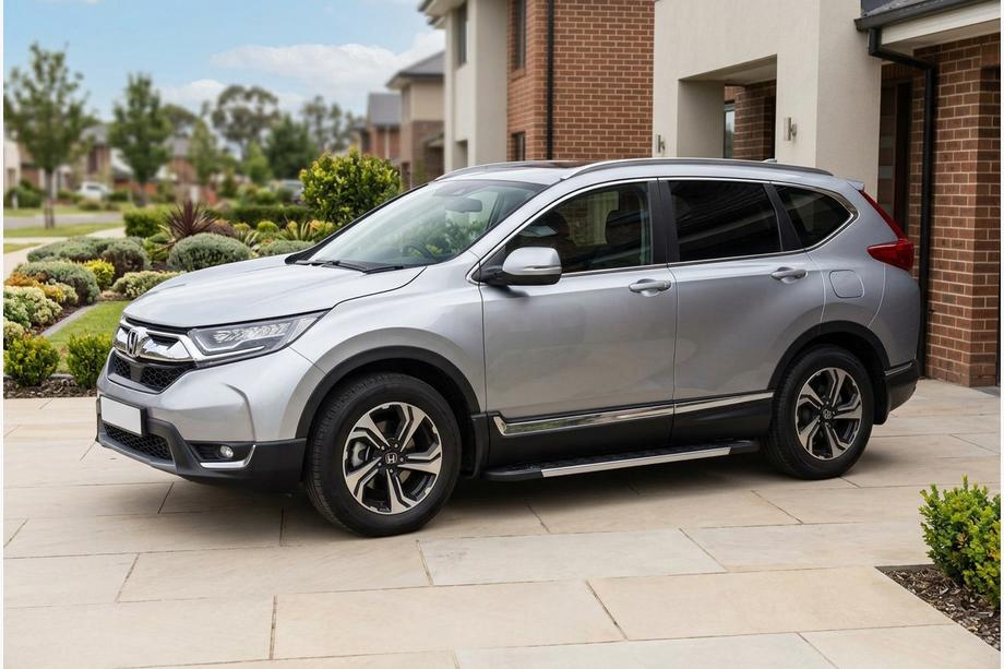 Honda CRV 2017–2022 Bočne stopnice RedLine V1 (2 kosa, aluminij) Image