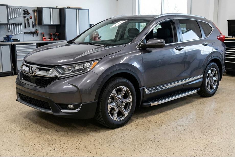 Honda CRV 2017–2022 Stranske stopnice BlackLine (2 kosa, aluminij) Image