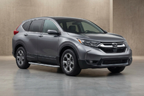 Honda CRV 2017–2022 Stranske stopnice Tayga Grey (2 kos, aluminij) fotografija 1