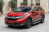 Honda CRV 2017–2022 Stranske stopnice Rainbow (2 kosa, aluminij) fotografija 1