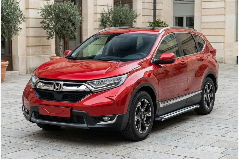 Honda CRV 2017–2022 Stranske stopnice Rainbow (2 kosa, aluminij) Image