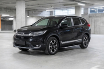 Honda CRV 2017–2022 Stranske stopnice Duru (2 kos, aluminij) fotografija 1