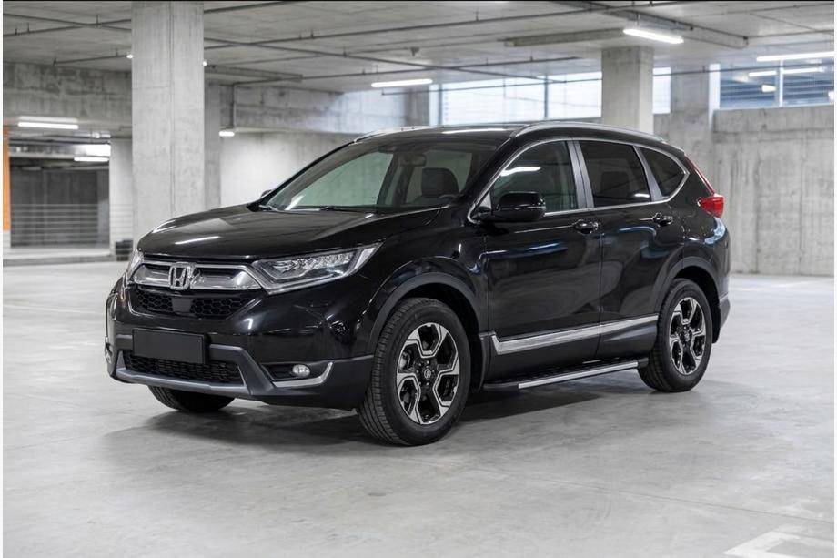 Honda CRV 2017–2022 Stranske stopnice Duru (2 kos, aluminij) Image