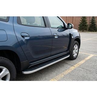 Stranske stopnice Tayga Grey (2 kos, aluminij) fotografija 1
