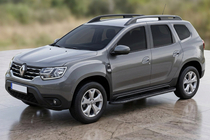 Renault Duster 2018–2024 Bočne stopnice Bosphore Black (2 kos, aluminij) fotografija 1