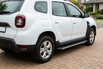 Renault Duster 2018–2024 Stranski pragovi Maya V1 (2 kos, aluminij) fotografija 1