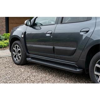 Bočne stopnice Allmond Black (2 kos, aluminij) fotografija 1