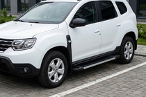 Dacia Duster 2018–2024 Bočne stopnice RedLine V1 (2 kosa, aluminij) fotografija 1