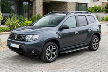 Dacia Duster 2018–2024 Bočne stopnice Bosphore Grey (2 kosa, aluminij) fotografija 1