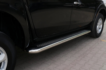 Fiat Fullback 2016– Stranske stopnice Maydos V2 (2 kosa, aluminij/nerjavno jeklo) fotografija 3