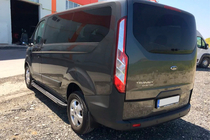 Ford Custom 2013–2022 Stranske stopnice Bosphorus Grey (2 kos., aluminij) fotografija 3