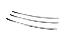 Renault Fluence 2009–2016 Nerjaveče obloge rešetke odbijača (2009-2013) fotografija 3