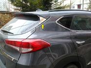 Hyundai Tucson TL 2016–2021 Trikotna obloga pokrova prtljažnika (nerjavno jeklo) fotografija 2