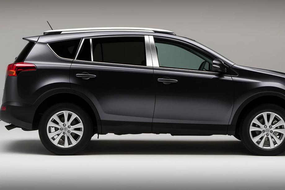 Toyota Rav 4 2013–2018 Letve za stebričke vrat (8 kos, nerjavno jeklo) Image