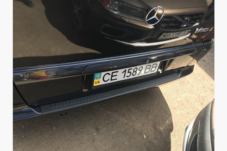Mercedes Vito W638 1996–2003 Obloga zadnjega odbijača DDU-mat (ABS) Fotografija 4