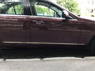 Mercedes razred C W204 2007–2015 Prekrivne letvice za vratne okrasne letve (6 kos, nerjaveče jeklo) fotografija 1