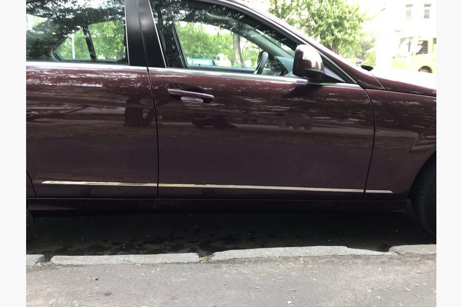 Mercedes razred C W204 2007–2015 Prekrivne letvice za vratne okrasne letve (6 kos, nerjaveče jeklo) Image
