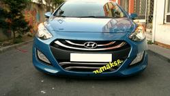 Hyundai I-30 2012–2017 Obrobe za spodnjo rešetko, tip 2 (nerjavno jeklo) fotografija 2