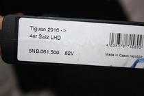 Volkswagen Tiguan 2016–2023 Gumijasti tepihi za kabino (4 kos, originalni) fotografija 2