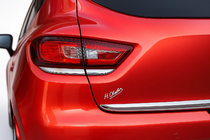 Renault Clio IV 2012–2019 Obrobe zadnjih luči (2 kosa, črni krom) fotografija 3