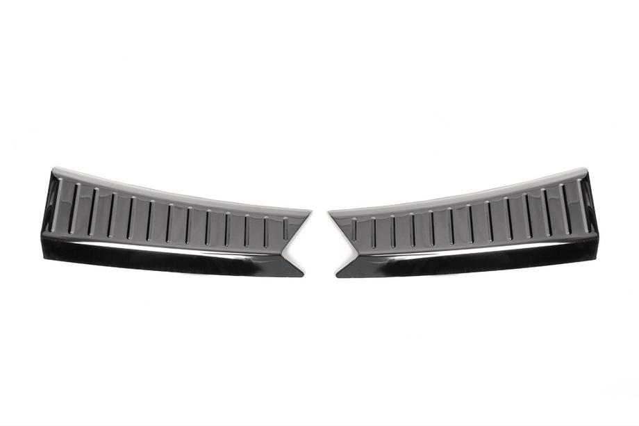 Ford Kuga/Escape 2013–2019 Zaščitna letev praga prtljažnika 2013-2016 (2 dela, črna nerjaveča) Image