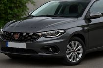 Fiat Tipo 2016– Pokrovi vzvratnih ogledal, črni krom (2 kosa, plastika) fotografija 2