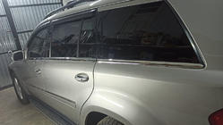 Mercedes GL class X164 2006–2012 Spodnje okenske letve (6 kos, nerjaveče jeklo) fotografija 3