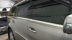 Mercedes GL class X164 2006–2012 Spodnje okenske letve (6 kos, nerjaveče jeklo) fotografija 6