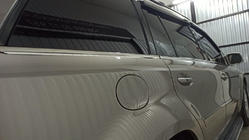Mercedes GL class X164 2006–2012 Spodnje okenske letve (6 kos, nerjaveče jeklo) fotografija 7