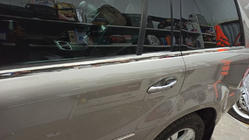 Mercedes GL class X164 2006–2012 Spodnje okenske letve (6 kos, nerjaveče jeklo) fotografija 12