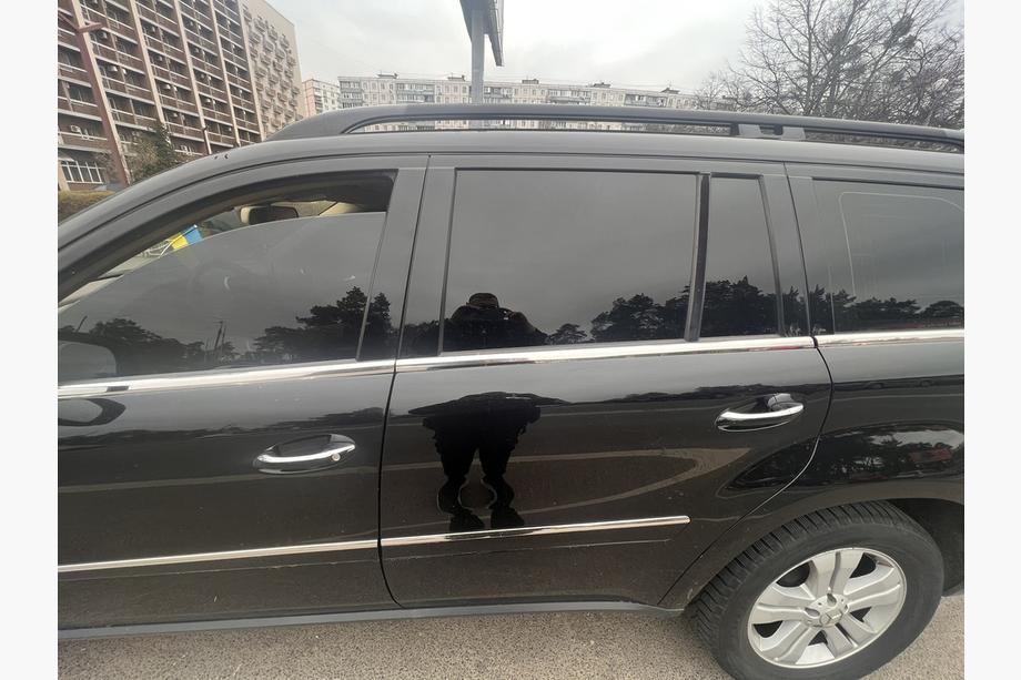 Mercedes GL class X164 2006–2012 Spodnje okenske letve (6 kos, nerjaveče jeklo) Image