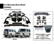 Mercedes G razred W463 1990–2018 Body kit komplet (po naročilu iz kataloga) fotografija 4