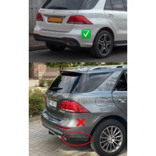 Komplet body kit GLE63 AMG (z zadnjim difuzorjem) fotografija 4