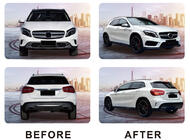 Mercedes GLA X156 2014–2019 AMG komplet karoserijskega bodykita (celotni odbijači) fotografija 2