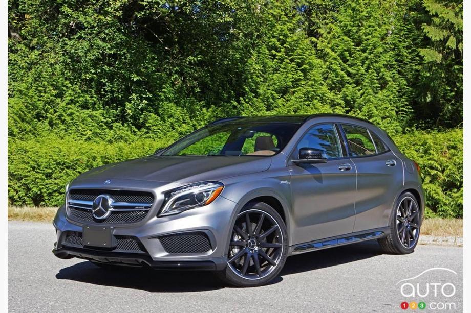 Mercedes GLA X156 2014–2019 AMG komplet karoserijskega bodykita (celotni odbijači) Image