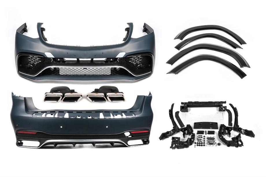 Mercedes GL/GLS razred X166 2012–2019 Karoserijski body kit AMG V1 s polnim odbijačem (GLS63) Fotografija 1