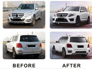 Mercedes GLK class X204 2008–2015 AMG komplet karoserijskega bodykita (celotni odbijači) fotografija 3