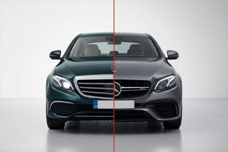 Mercedes Razred E W213 2016–2023 Komplet karoserijskega body kita AMG E63 (2016-2020) Fotografija 1