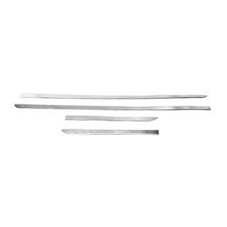 Kromirane letvice za vrata (4 kos., inox) fotografija 2