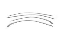 Mercedes C-class W205 2014–2021 Zgornja obroba oken (nerjaveče jeklo) fotografija 2
