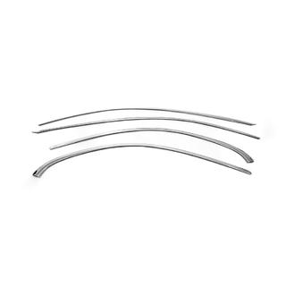 Zgornja obroba oken (nerjaveče jeklo) Mercedes C-class W205 2014–2021 fotografija 2