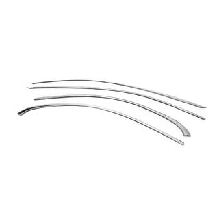 Zgornja obroba oken (nerjaveče jeklo) Mercedes C-class W205 2014–2021 fotografija 3