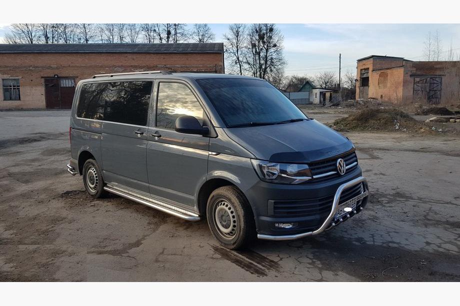 Volkswagen T6 2015–2024 Stranske stopnice Premium (2 kos, nerjavno jeklo) Image