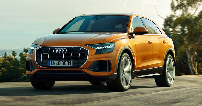 Pregled novega premium križanca Audi Q8
