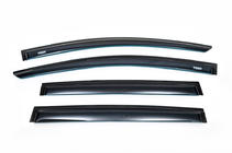 Chevrolet Aveo T300 2011–2020 Vetrni deflektorji za okna (4 kosi, Niken) Limuzina fotografija 2