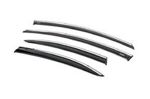 Honda Civic Sedan VIII 2006–2011 Vetrni deflektorji oken s kromirano letvico (4 kos, Niken) fotografija 3