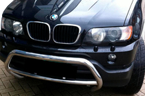 BMW X5 E53 1999–2006 Prednji zaščitni lok WT015 (nerjaveče jeklo) fotografija 1