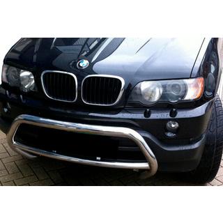 Prednji zaščitni lok WT015 (nerjaveče jeklo) BMW X5 E53 1999–2006