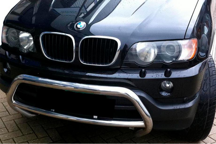 BMW X5 E53 1999–2006 Prednji zaščitni lok WT015 (nerjaveče jeklo) Image